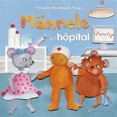 Couverture de Männele à l'hôpital par Yolande Ruffenach-Jung