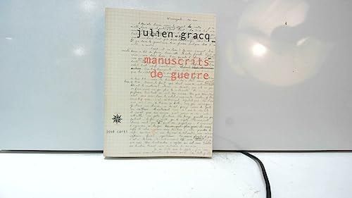 Manuscrits de guerre