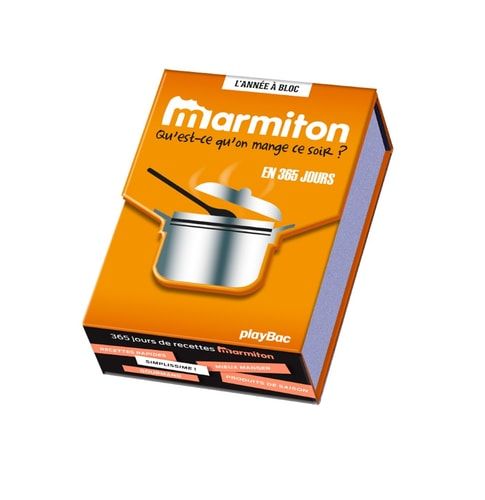 Marmiton en 365 jours Qu'est-ce qu'on mange ce soir ?