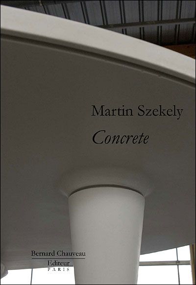 Martin Szekely : Concrete Edition limitée avec un dessin original, signé et numéroté de Martin Szekely