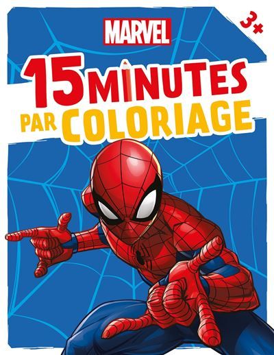 MARVEL - 15 minutes par coloriage (3+)