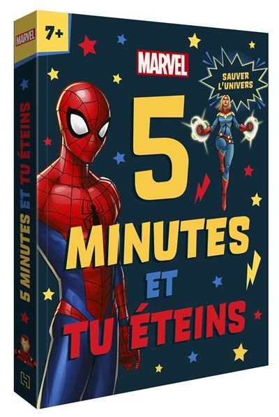 MARVEL - 5 minutes et tu éteins (dès 7 ans) - Sauver l'univers