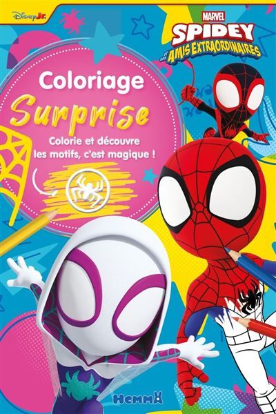 Marvel Spidey et ses amis extraordinaires - Coloriage surprise