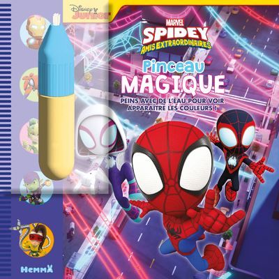 Marvel Spidey et ses amis extraordinaires - Pinceau magique (Spidey team) + pinceau