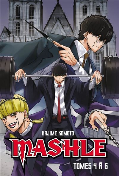Mashle Coffret T4 à T6 Coffret 3 Volumes