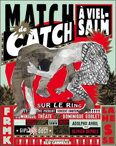 Match de catch à Vielsalm Livre avec un CD