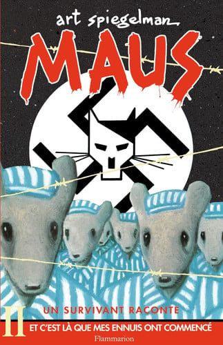 Couverture de Maus un survivant raconte par Art Spiegelman