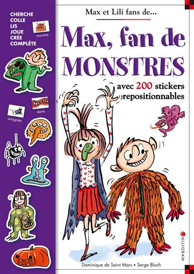 Max, fan de montres Livre stickers