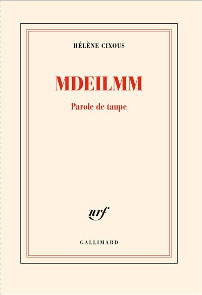 Mdeilmm Parole de taupe