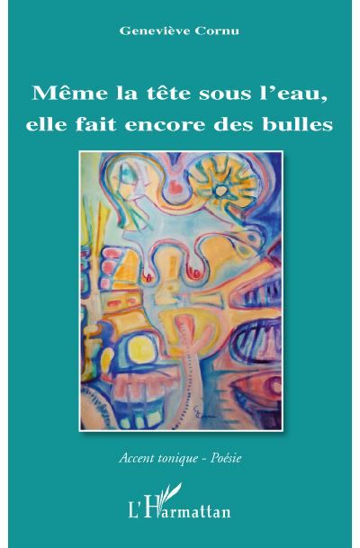 Même la tête sous l'eau, elle fait beaucoup de bulles