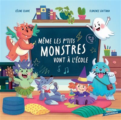 Même les p'tits monstres vont à l'école