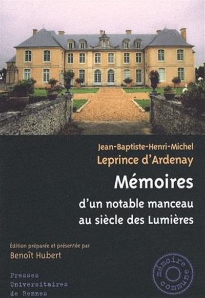 Memoires d un notable manceau