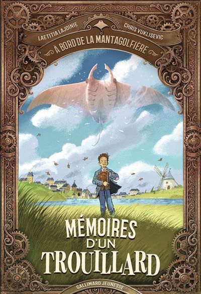 Couverture de Mémoires d’un trouillard par Laetitia Lajoinie