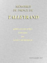 Mémoires du prince de Talleyrand, Volume 5