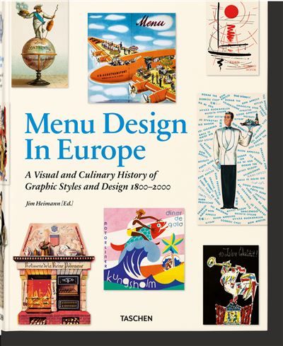 Menu Design in Europe Edition trilingue anglais-français-allemand