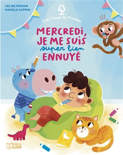 Couverture de Mercredi, bien ennuye ! par Céline Person