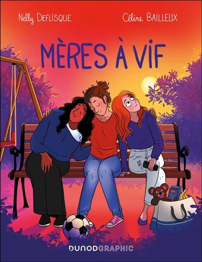 Couverture de Mères à vif par Céline Bailleux