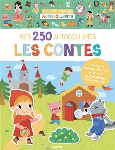 Mes 250 autocollants - les contes