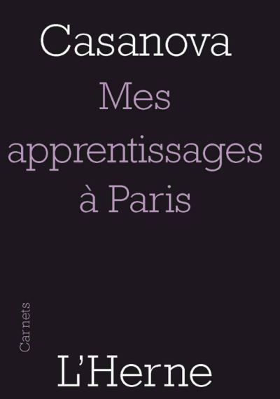 Mes apprentissages a paris