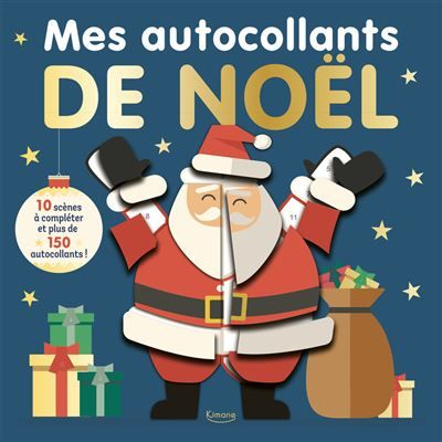 Mes autocollants de noël - 10 scènes à compléter et plus de 150 autocollants ! -  Collectif
