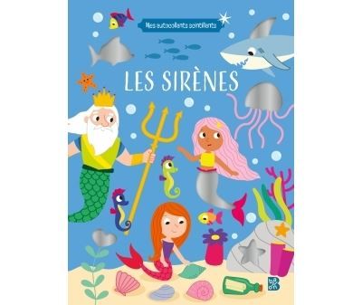 Mes autocollants scintillants - Les sirènes