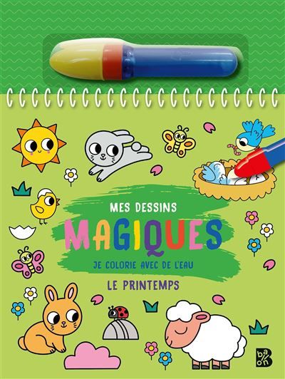 Mes dessins magiques - Le printemps