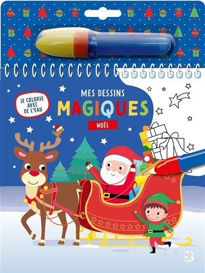 Mes dessins magiques : Noël