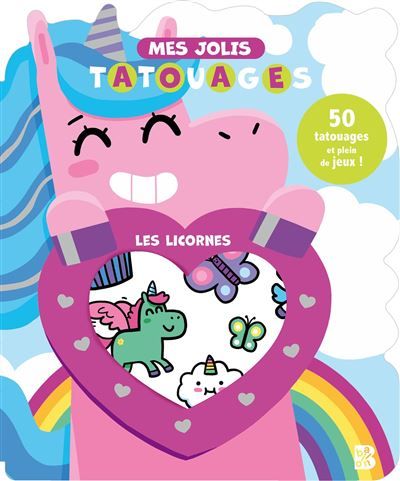 Mes jolis tatouages - Les licornes