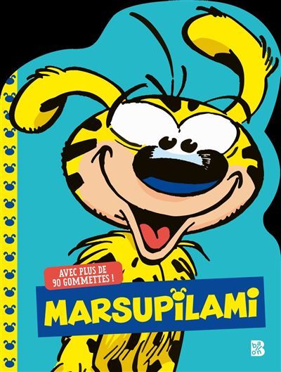 Mes premières gommettes - Marsupilami (bleu)