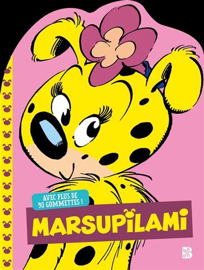Mes premières gommettes - Marsupilami (rose)