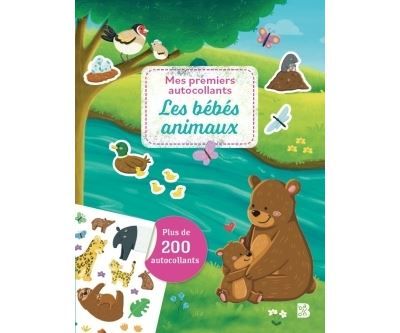Mes premiers autocollants - Les bébés animaux