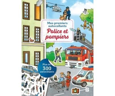 Mes premiers autocollants - Police et pompiers