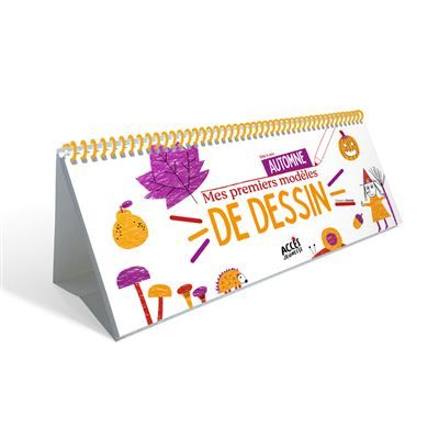 Mes premiers modèles de dessin - automne