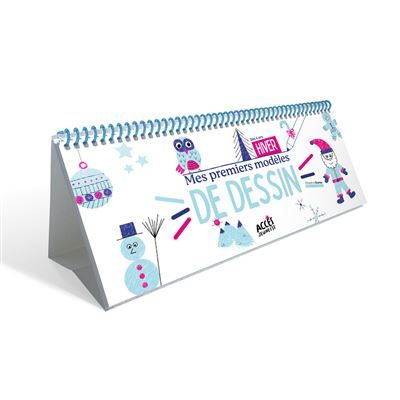 Mes premiers modèles de dessin - hiver