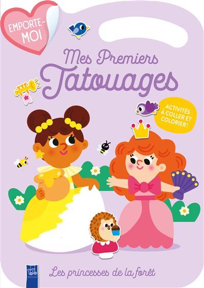 Mes premiers tatouages - Princesse et son chaton