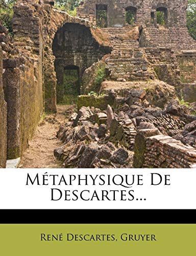 Couverture de Métaphysique De Descartes... (French Edition) par Descartes, René