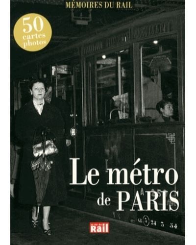 Metro de paris - 50 cartes photos