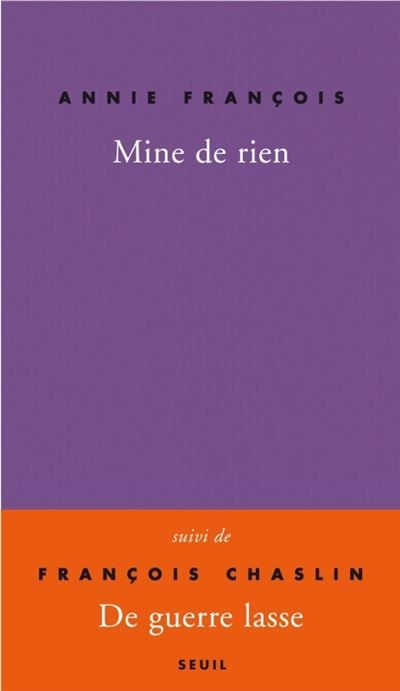 Mine de rien Autobobographie