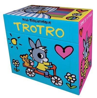Mini-Bibliothèque Trotro Coffret de 6 histoires Trotro rigolotes