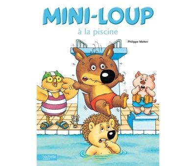 Mini-Loup à la piscine