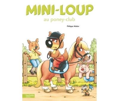 Mini-Loup au poney-club