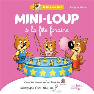 Couverture de Mini-Loup - Je lis avec toi ! - À la fête foraine par Philippe Matter