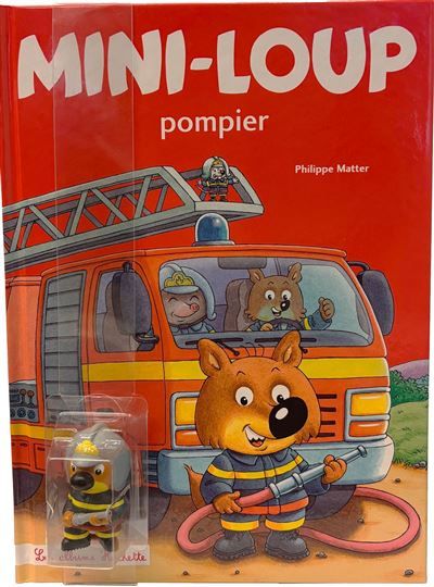 Mini-Loup Pompier avec figurine