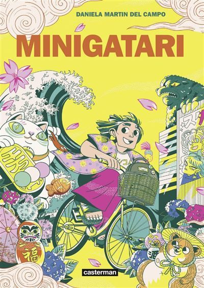 Couverture de Minigatari par Daniela Martin del Campo