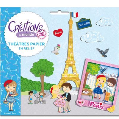 Minimiki - Théâtres papier en relief - Créations du monde - + 4 tableaux +