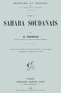 Missions au Sahara, tome 2 : $b Sahara soudanais