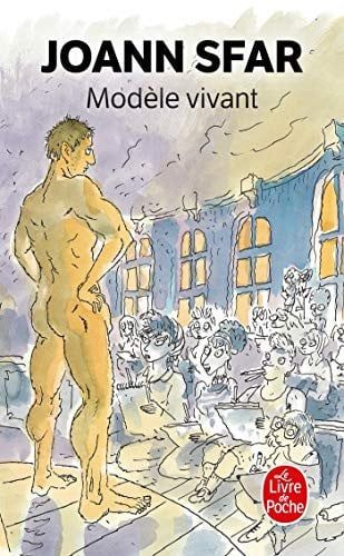 Couverture de Modèle vivant par Joann Sfar