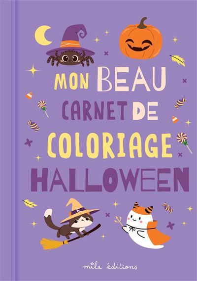 Mon beau carnet de coloriage : Halloween