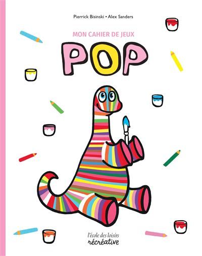 Mon cahier de jeux Pop