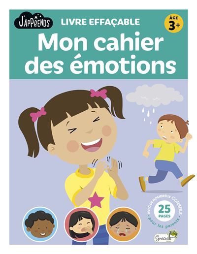 Mon cahier des émotions Livre effaçable